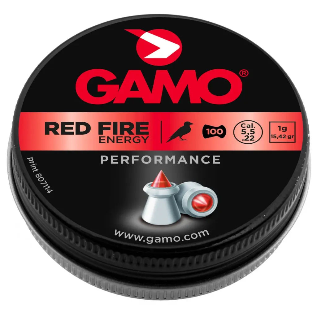 GAMO Red fire Performance plomb Cal 5,5 .22 (100pc)