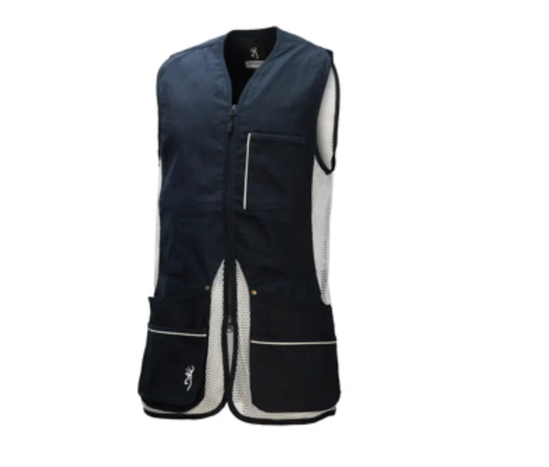 Shooting Vest Sport Shooter (Navy) - Browning