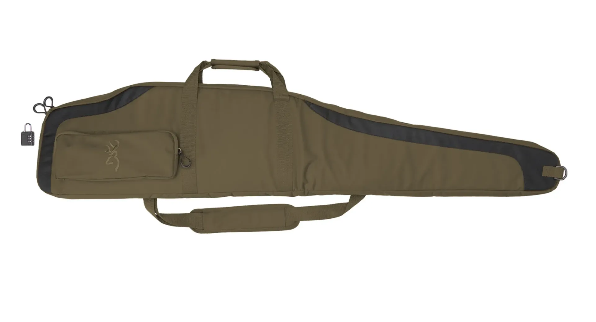 Sac de tir Anlier pour arme longue 130cm (Olive) - Browning
