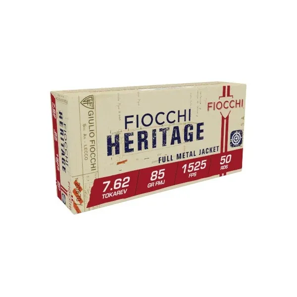 Fio 7.62 85gr Heritage Fmj 50pcs