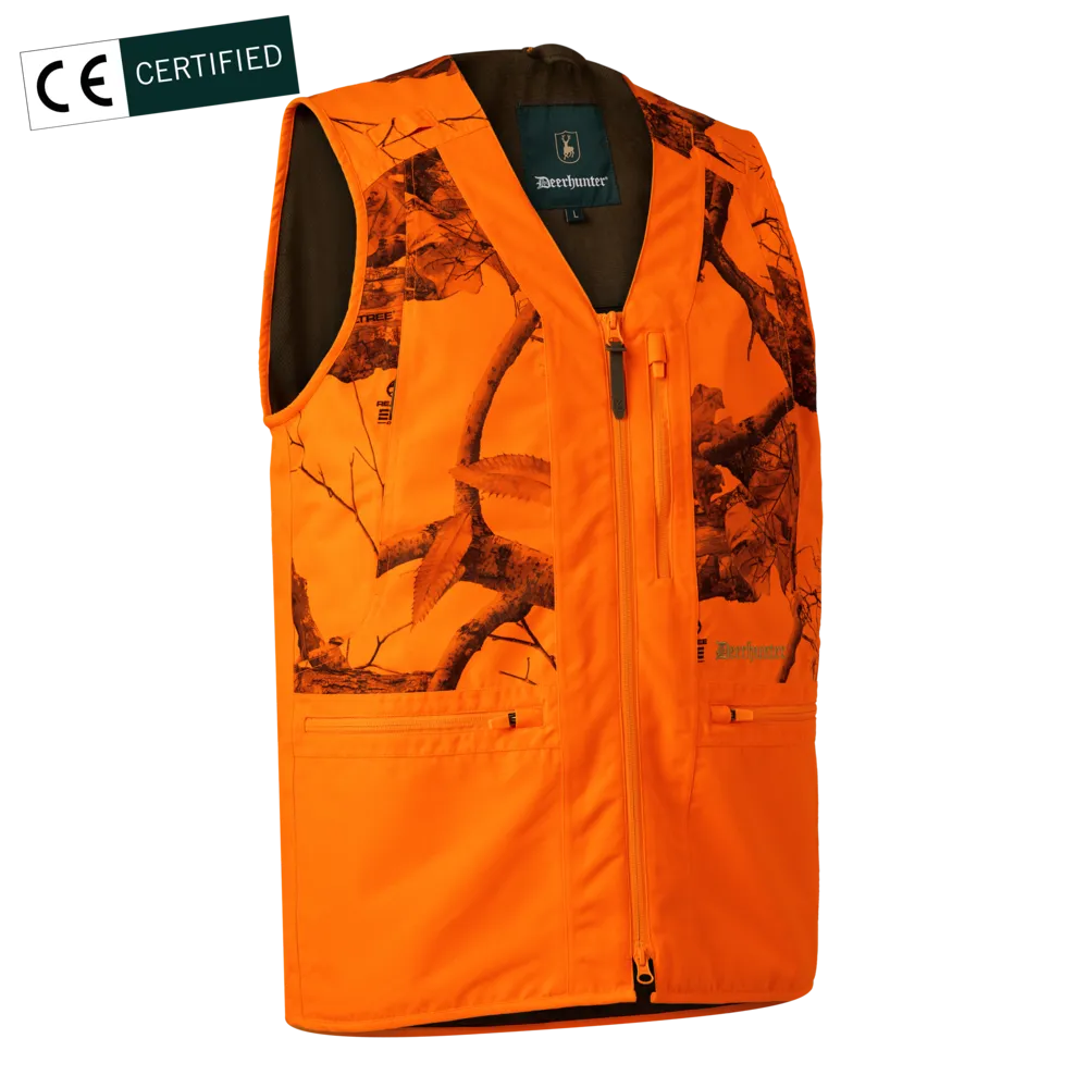 Eagle Waistcoat (Realtree Edge Safety Orange) Deerhunter