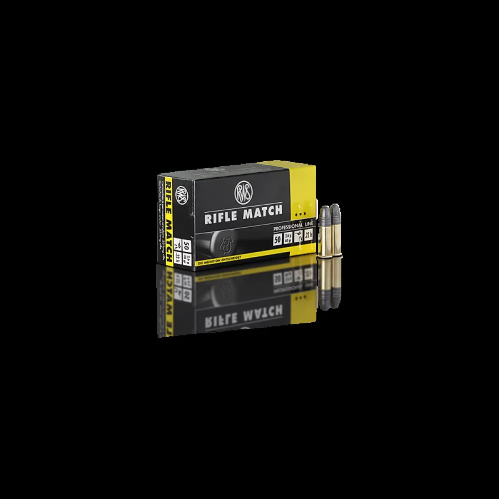 RWS Rifle match .22LR  40gr 2,6g (50pcs)