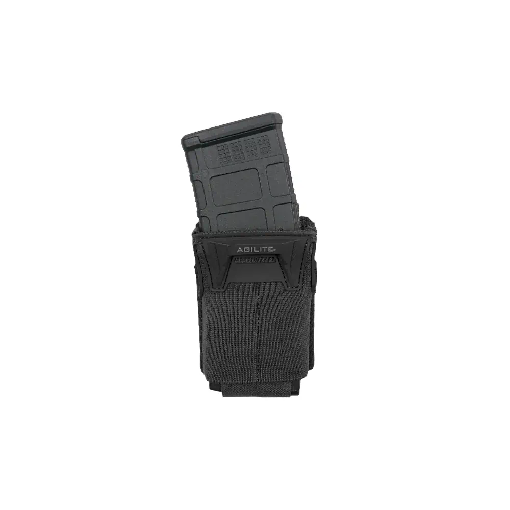 [8034.1BLK1SZ] Pincer Single Multi-Caliber Mag Pouch (Black) Agilite