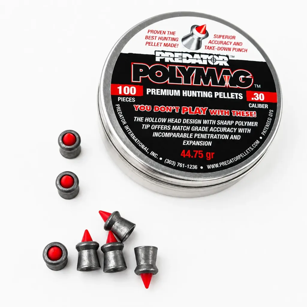 [PLOJSB762PP01] Plombs JSB Predator Polymag - 7.62mm 2.9 GR (100pcs)