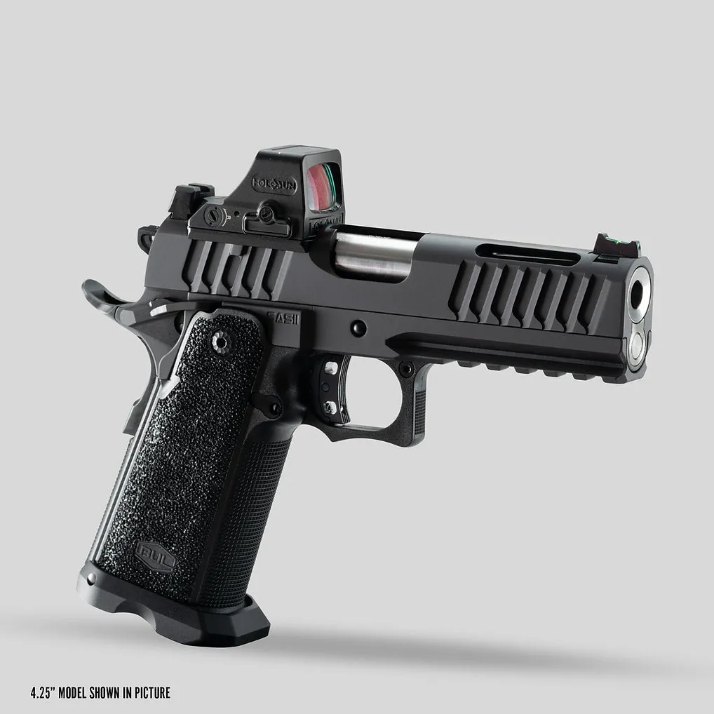 SAS II TAC 4.25" 9mm Pistol LTS (Black) - Bul Armory
