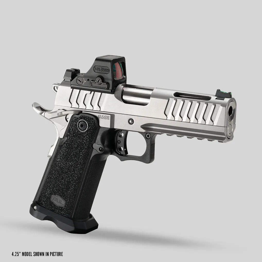 SAS II TAC 4.25" 9mm Pistol LTS (Silver) - Bul Armory
