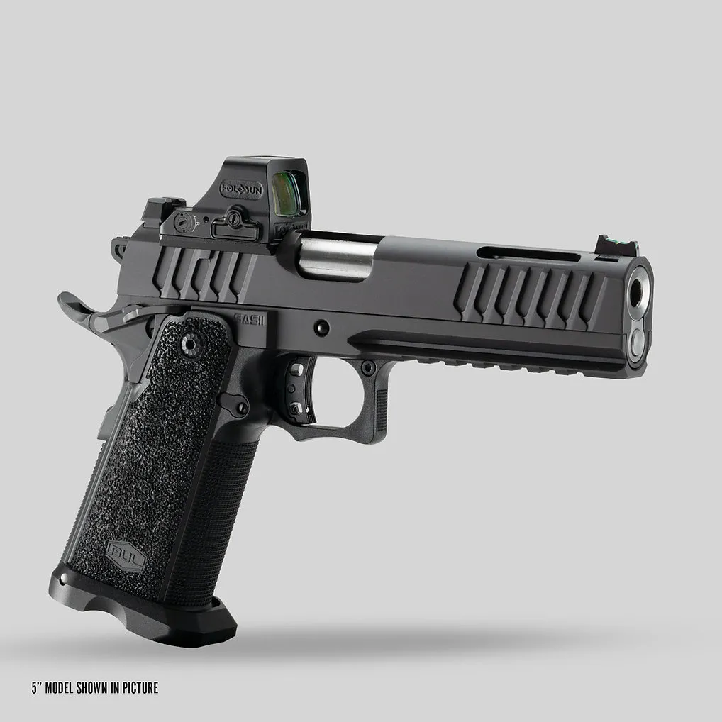 SAS II TAC 5" 9mm Pistol LTS (Black) - Bul Armory