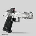 SAS II TAC 5" 9mm Pistol LTS (Silver) - Bul Armory