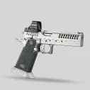 SAS II Blaze 5" 9mm Pistol LTS (Silver) - Bul Armory