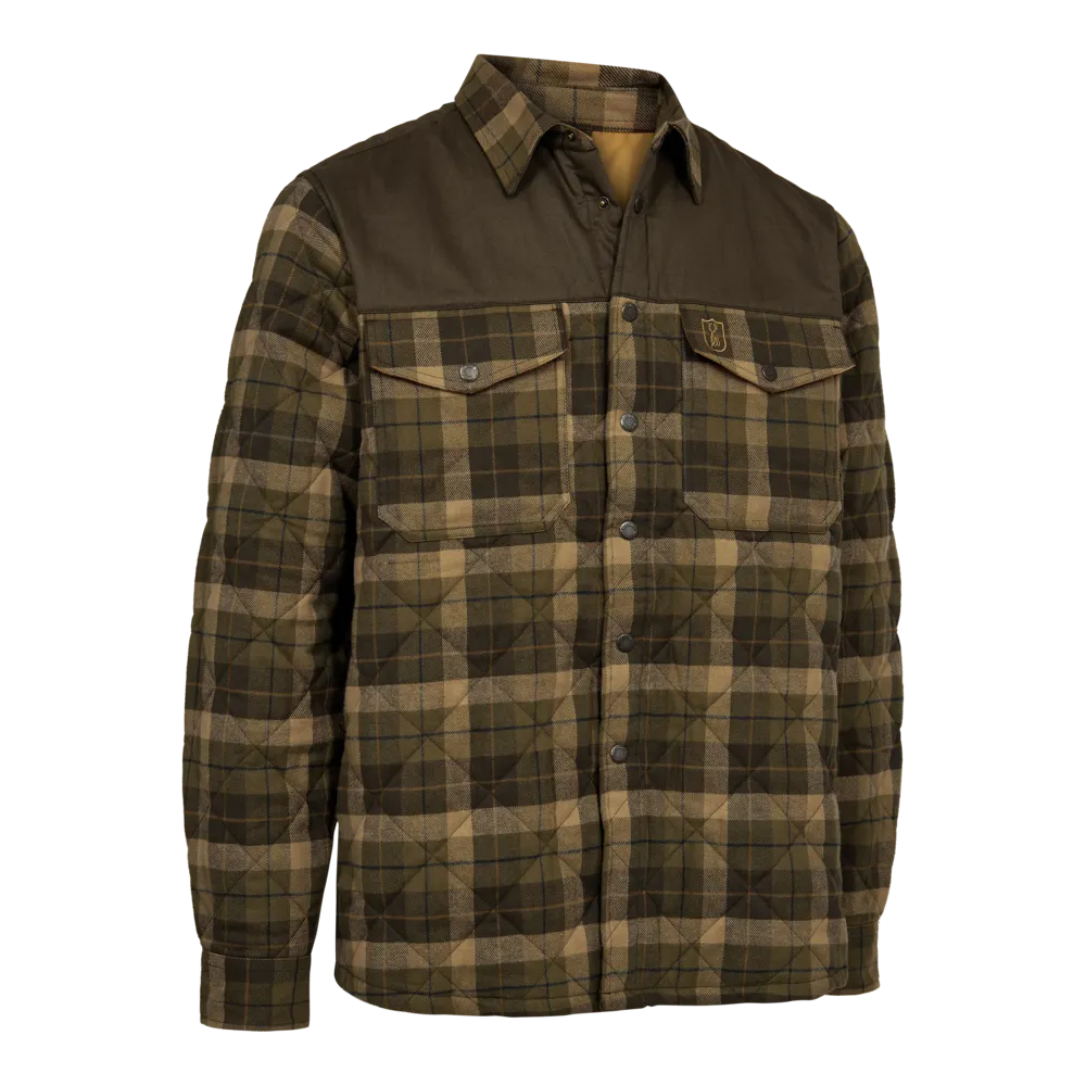 ELBERT PADDED SHIRT JACKET - DEERHUNTER