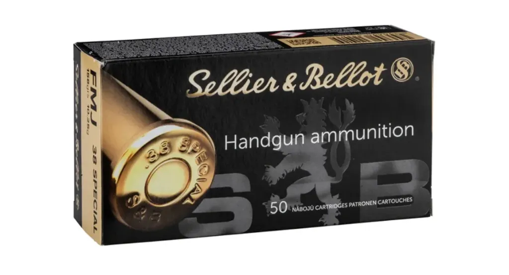 [MUNSB00027] 38 Spécial FMJ - 158grs 10.25g (50pcs) - Sellier & Bellot