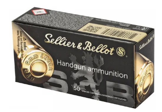 [MUNSB00032] 357 MAGNUM  FMJ - 158grs 10.25g (50pcs) - Sellier & Bellot
