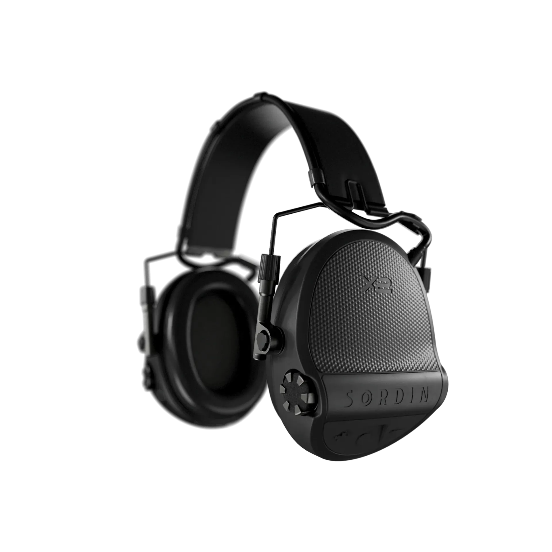 Suprem X2 Headset w/ black leather headband and foam hygiene rings