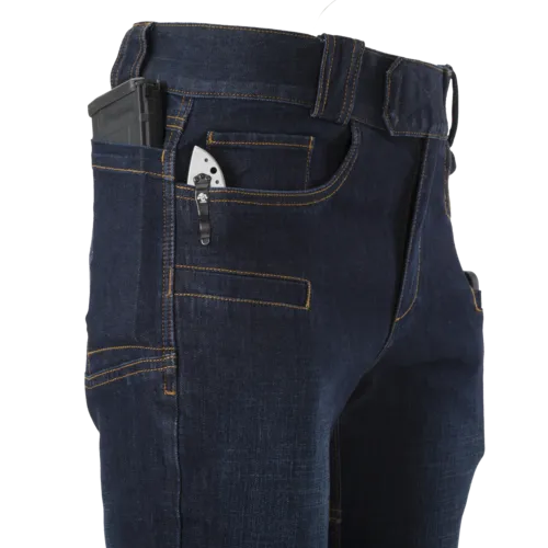 Greyman Tactical Slim Jeans (Dark Blue) - Helikon-Tex