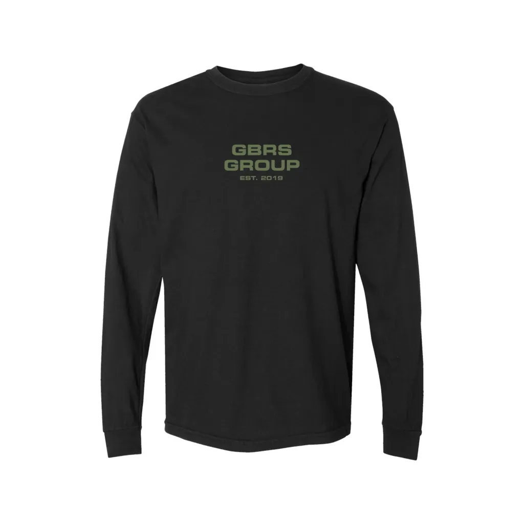 Group Instructor Long Sleeve Shirt (Black/OD Green) - GBRS Group