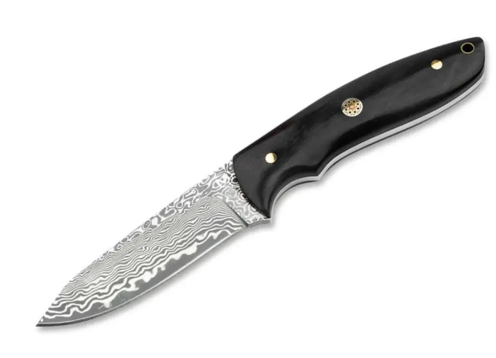 [02SC018DAM] Vernery Damast Knife - Magnum
