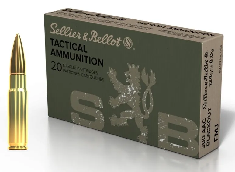 Sellier & Bellot 300AAC Blackout 124gr  (20pcs)