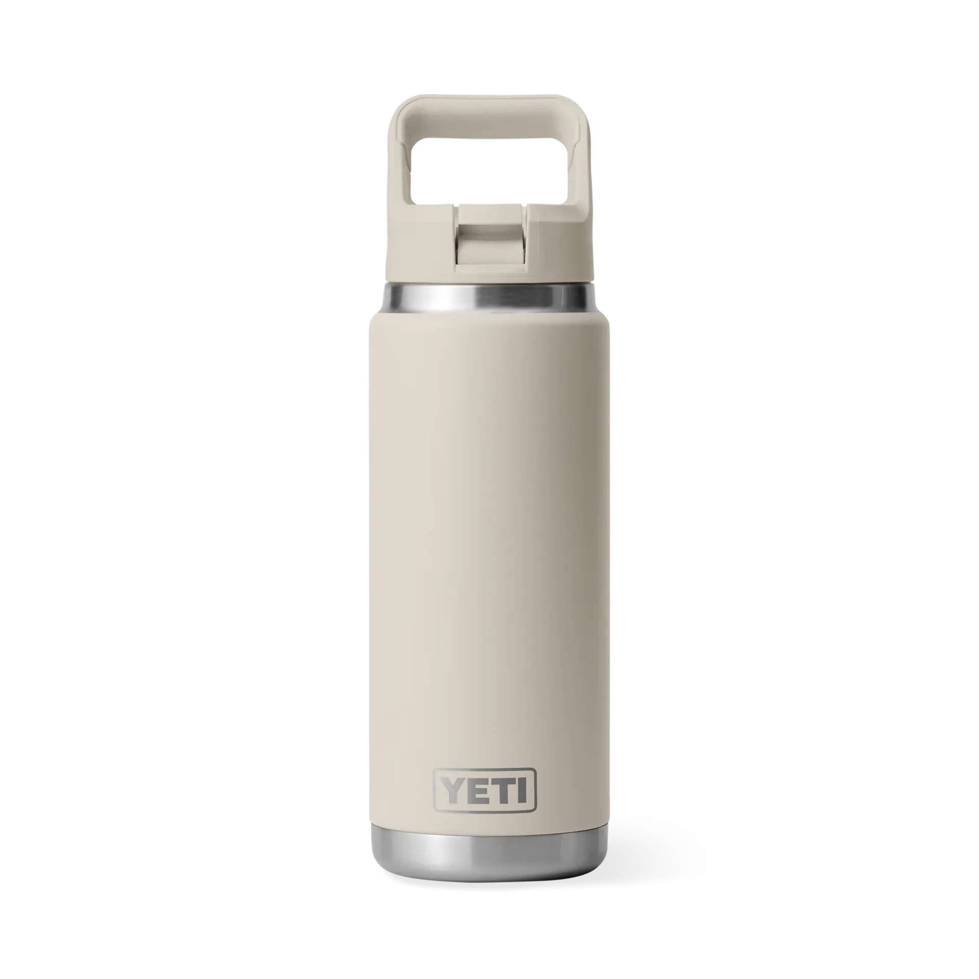 Rambler 26 oz (769 ml) Bottle w/Colour Matched Straw Cap - Yeti (Cape Taupe)