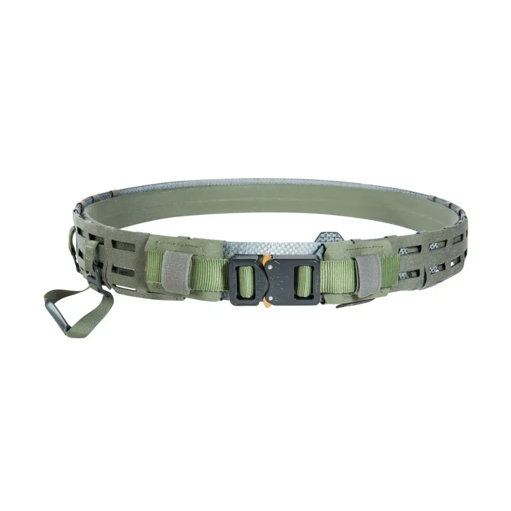 [8831.332-SM] TT Battle Belt Set IRR Gear Belt (Stone-Grey-Olive) Tasmanian Tiger (S/M)