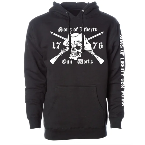 Pull Over Midnight Hoodie Unisex (Black) Sons Of Liberty (XXL)