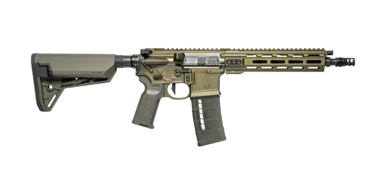 [A110RA13-1F-INT] MK1 Alpha Rifle 5.56 NATO 10.5“ Barrel Green Anodize - Primary Weapon System