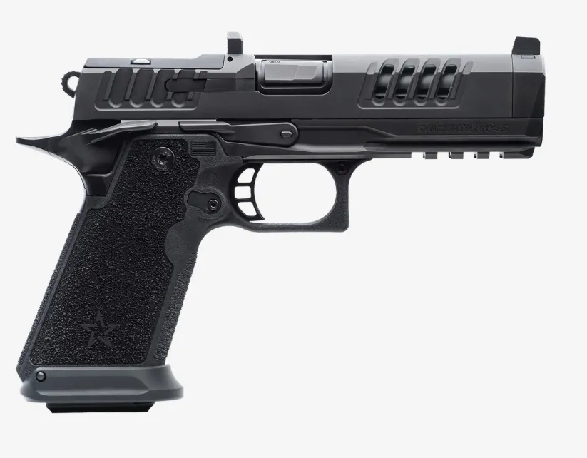 [20-2300-000106-01] PREMIUM HD P4.5 DLC BARREL TRIJICON NIGHT SIGHT 4X MAGS WITH X-SERIES SERRATIONS (MAGWELL)