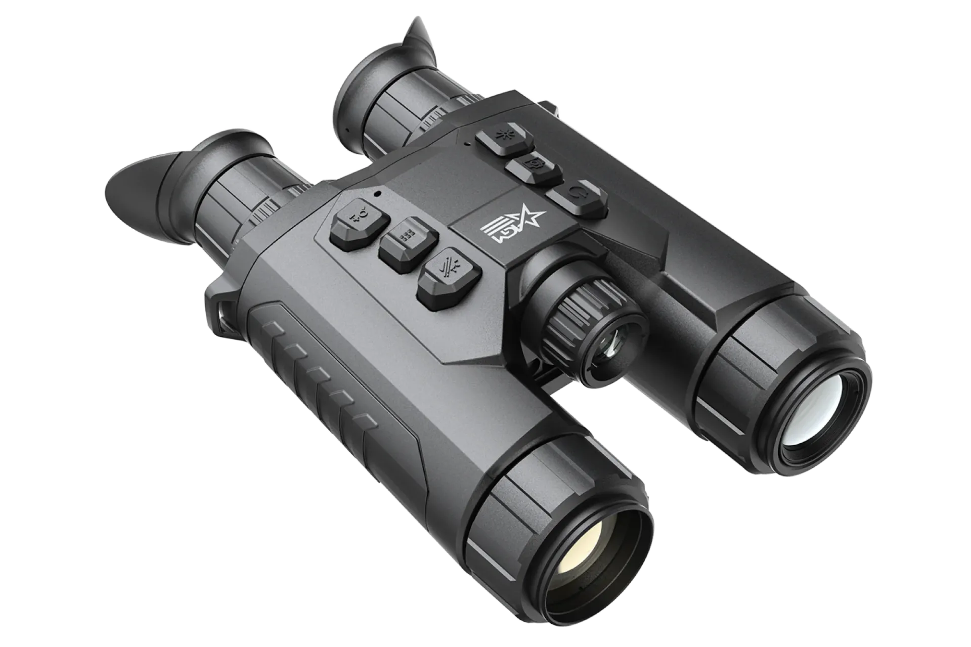 [OBSE35-640-LRF] ObservIR LRF 35-640 Thermal & 4K Binocular with Laser Rangefinder- AGM