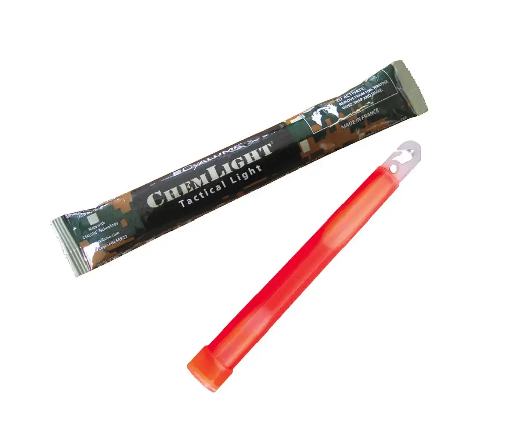 [08.202400] ChemLight 6inch 15cm Lightstick Red